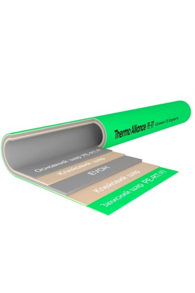 Труба для теплої підлоги Thermo Alliance PE-RT EVOH GREEN 5 layers 16x2 Іспанія